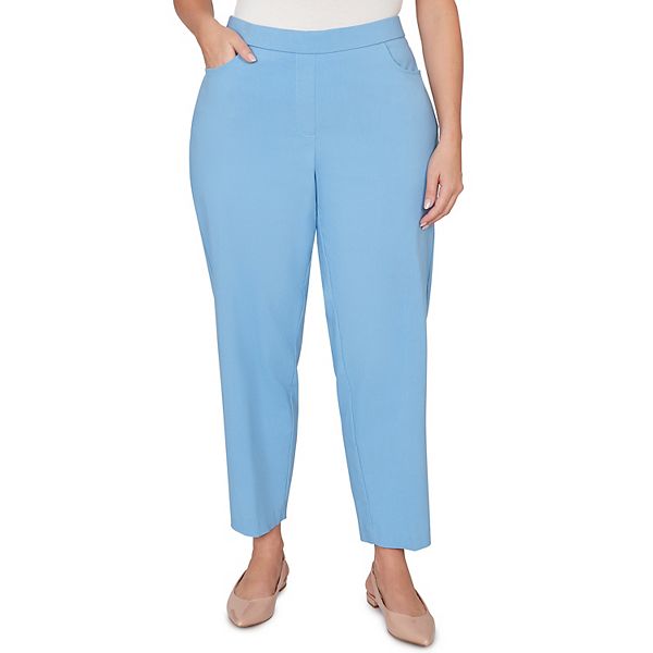 

Брюки укороченные с карманами спереди Plus size Alfred Dunner, Wedgewood