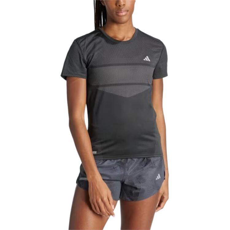 Футболка ULT женская черная Adidas — фото 2