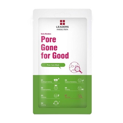 

Маска для ухода за порами Leaders Daily Wonders Pore Care Mask — поры исчезли навсегда Leaders Insolution