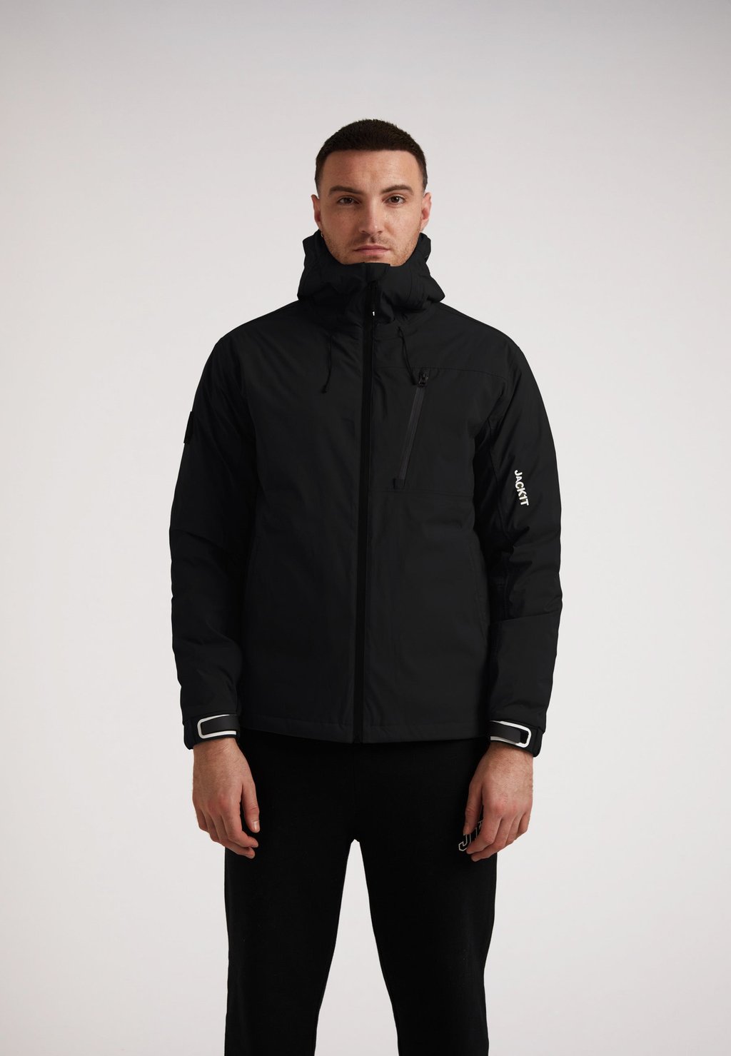 

Куртка демисезонная STRATUS HOODED LIGHTWEIGHT THERMO PADDED JACK1T, черный