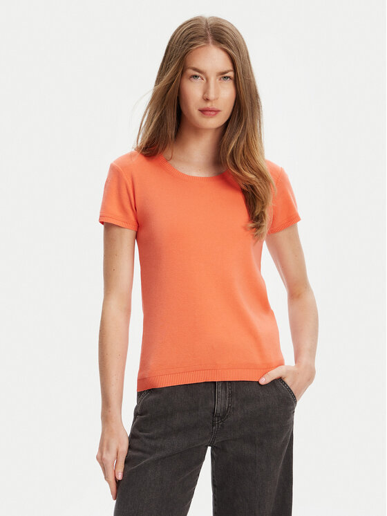 

Футболка обычного кроя 1091D1M10 United Colors Of Benetton, оранжевый