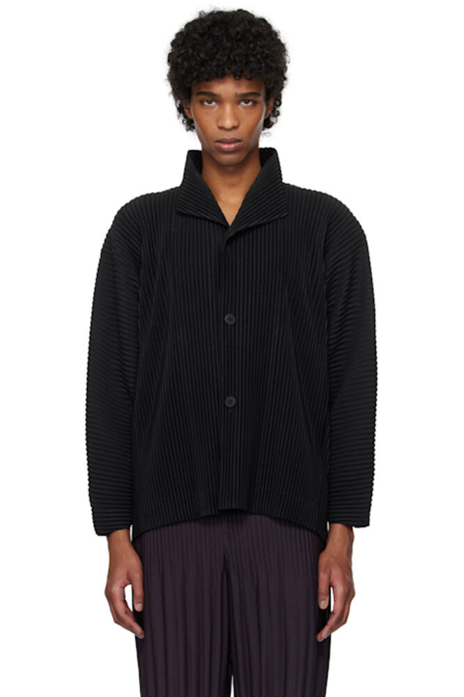

Черный жакет-блузон Kite HOMME PLISSÉ ISSEY MIYAKE
