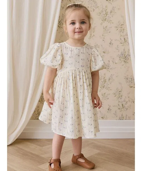 Детское платье JAMIE KAY Molly Blue из муслина — фото 3