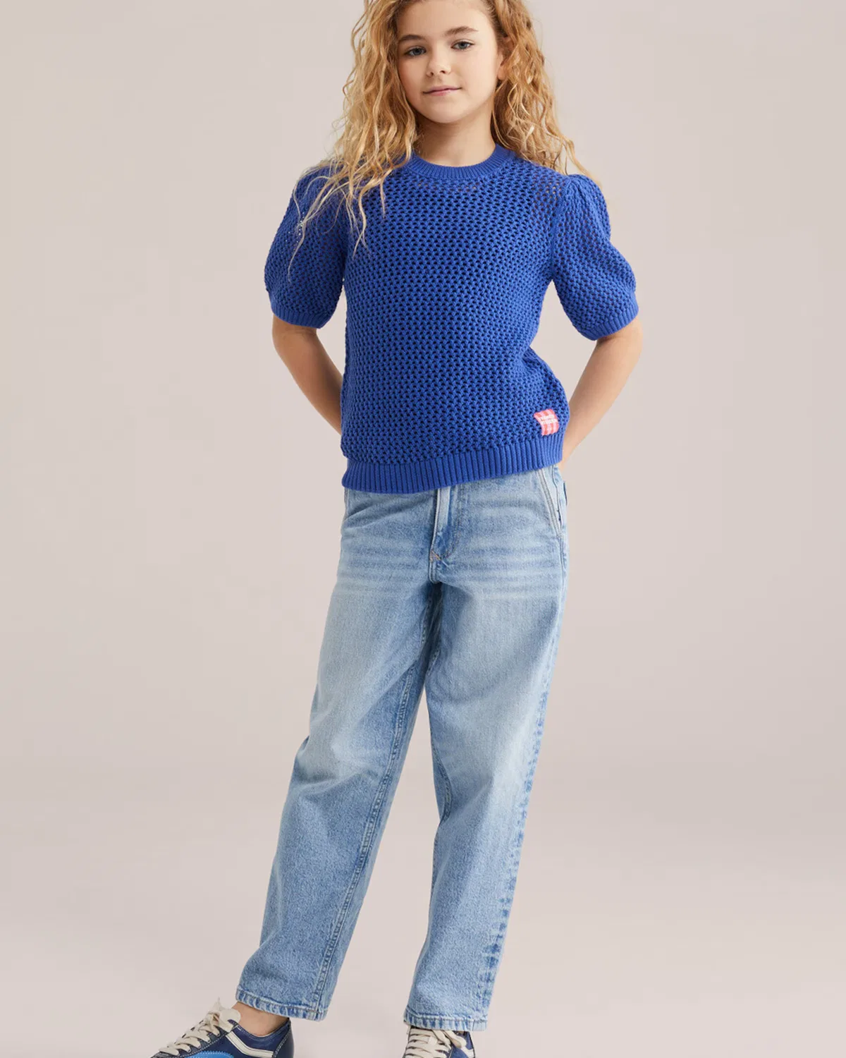 Свитер We Fashion, Cobalt Blue — фото 4