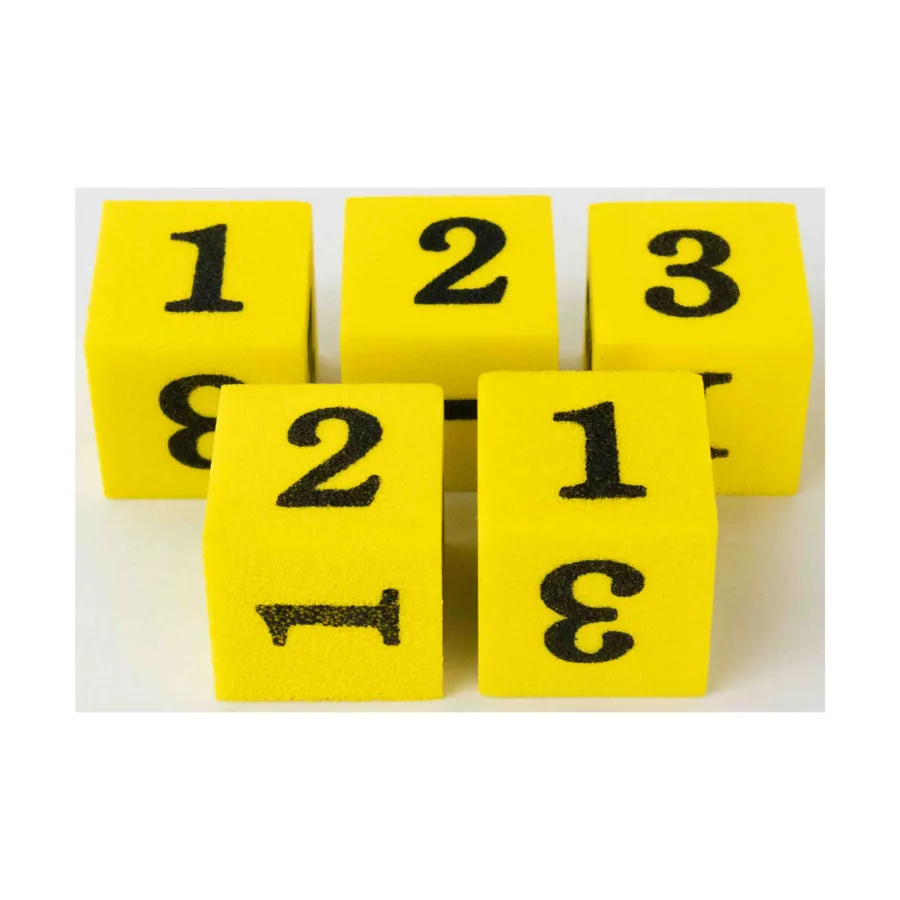 

Математические кубики с числами 1–3 (5), Dice - Foam (Koplow)