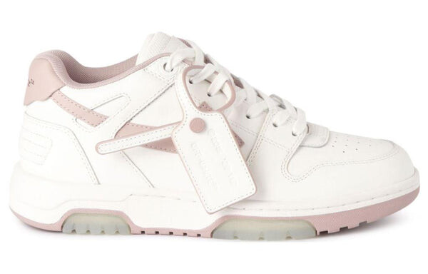 Кроссовки out of office "ooo" low-top sneakers 'pink white' Off-White, розовый — фото 3