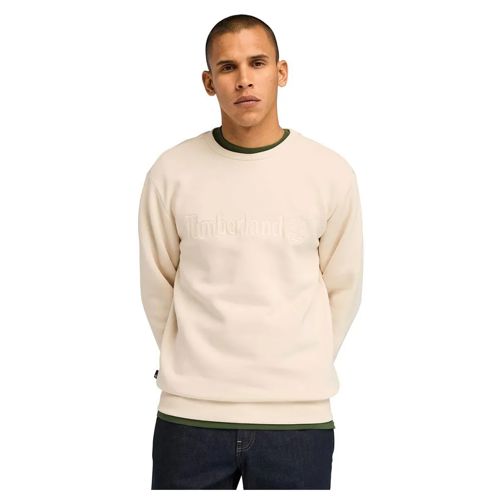 

Толстовка Timberland Hampthon Crew Neck, бежевый