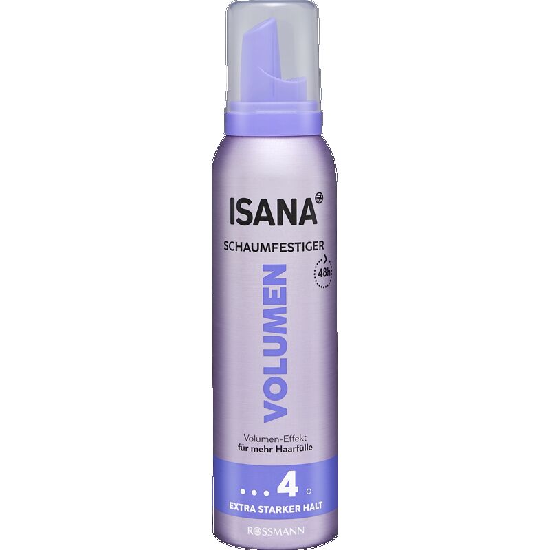 

Объем мусса ISANA, 150 ml