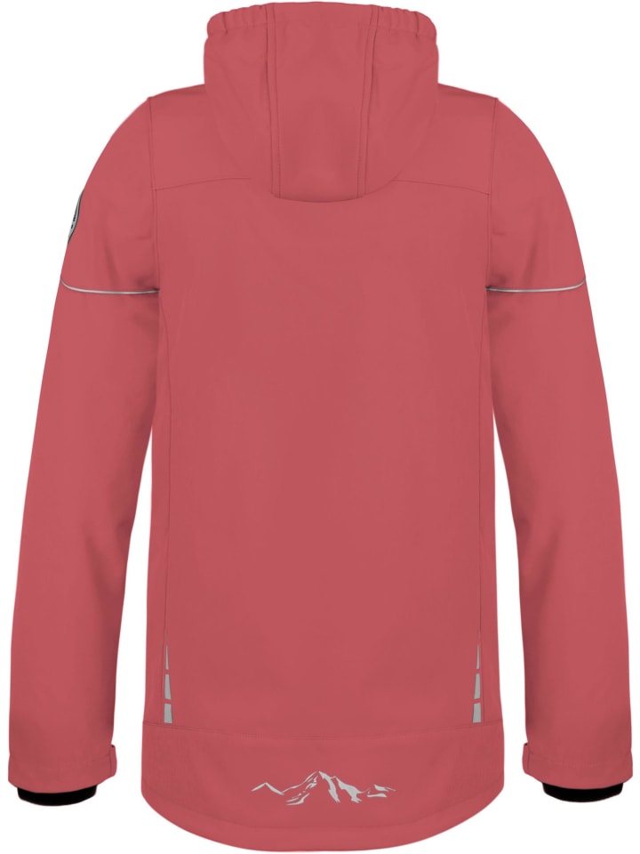 Детская куртка софтшелл Galway розового цвета Normani Outdoor Sports — фото 3