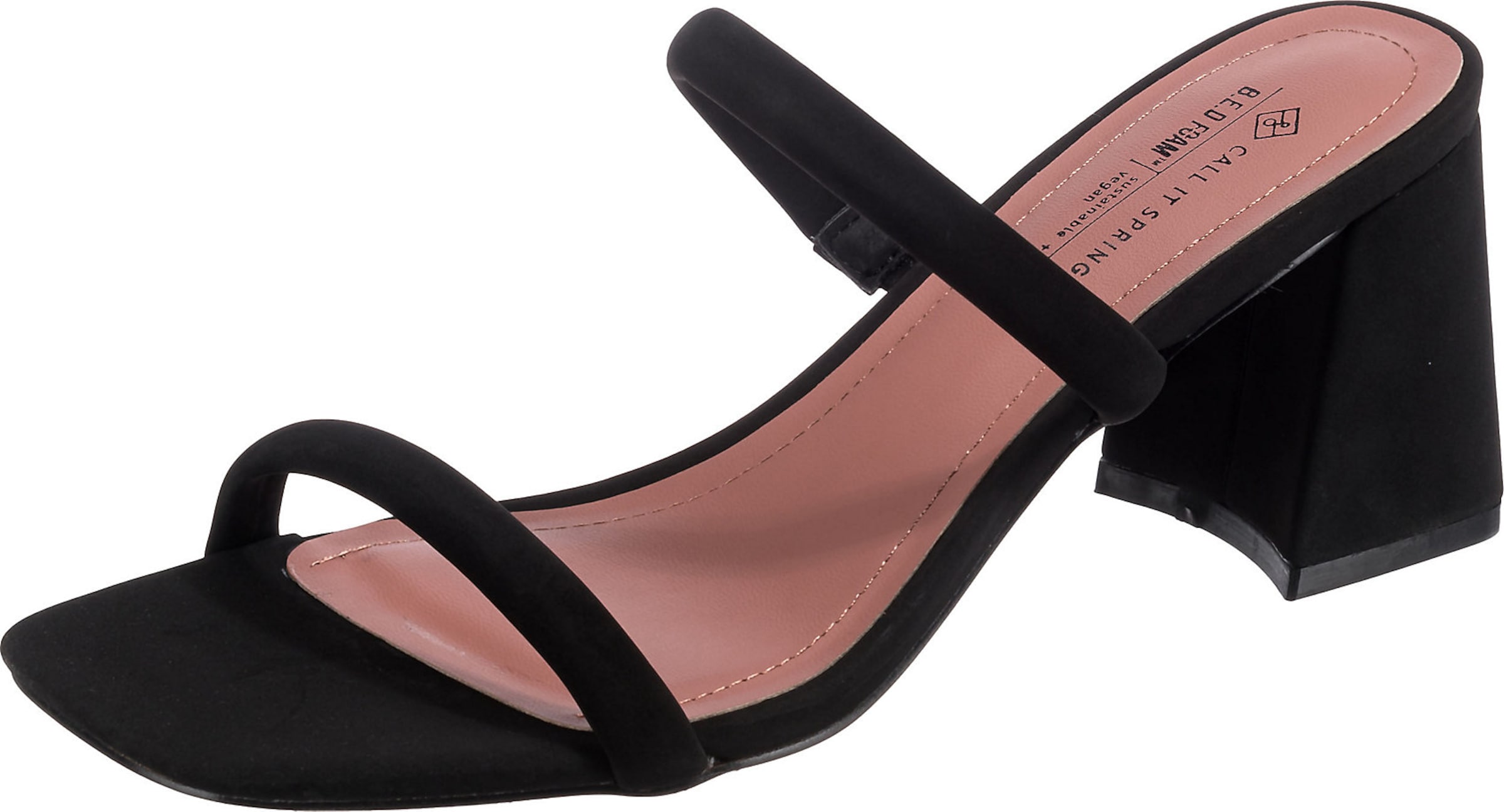 

CALL IT SPRING Мюли 'Kaiaa' в черном цвете