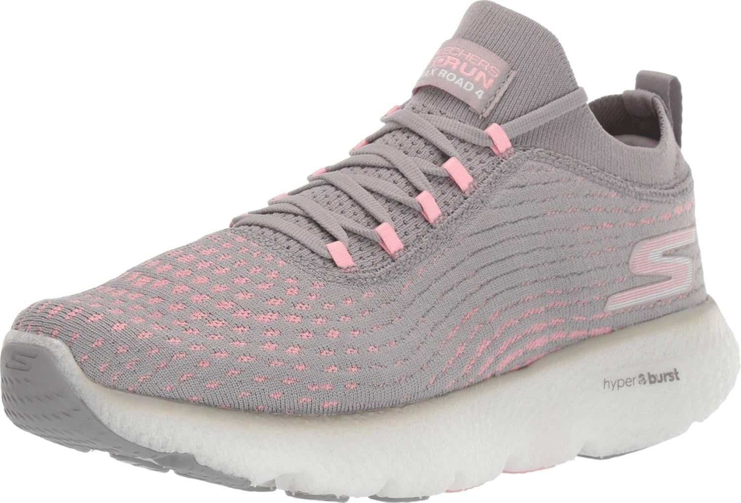 

Мужские кроссовки Skechers Max Road 4, серый/розовый