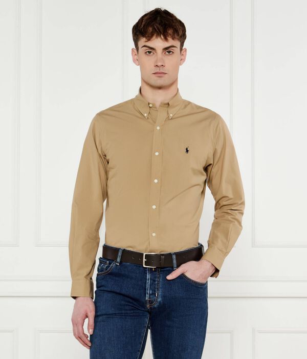 

Рубашка Custom fit Polo Ralph Lauren, желтый