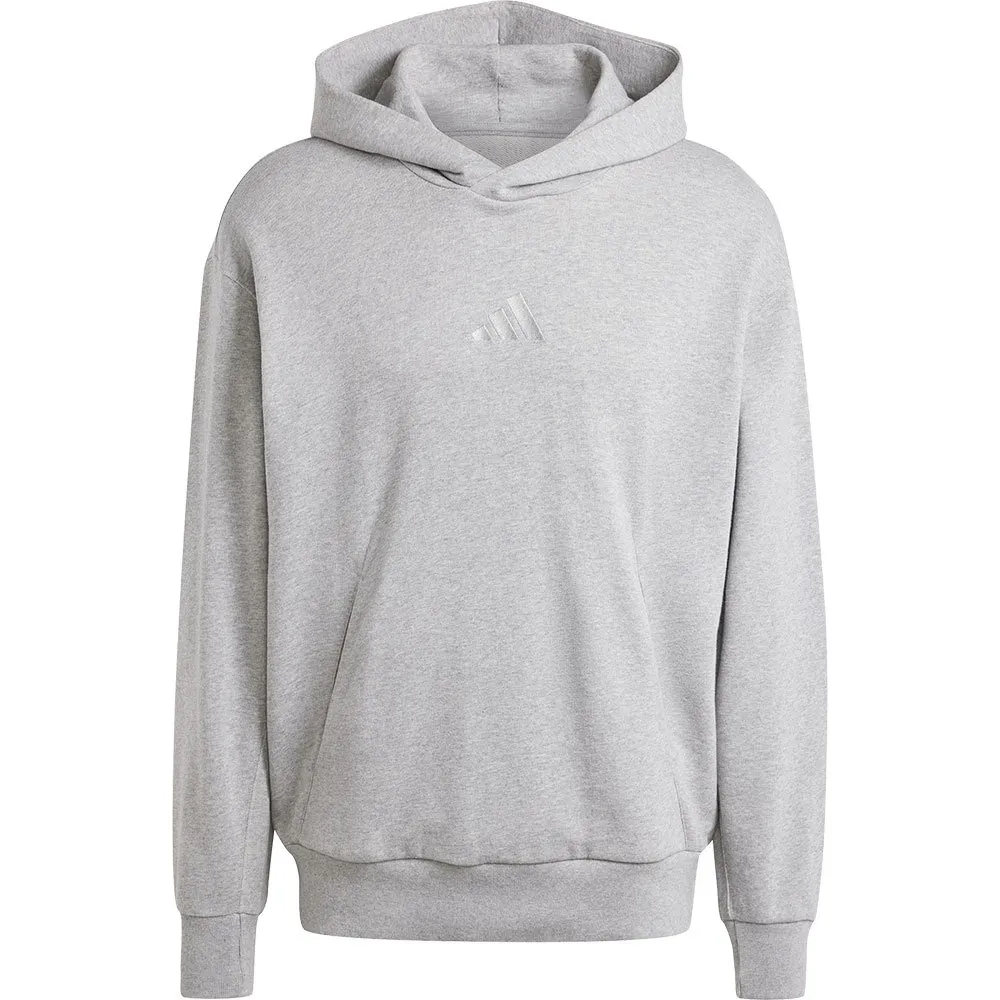 Худи adidas All SZN French Terry, серый — фото 3