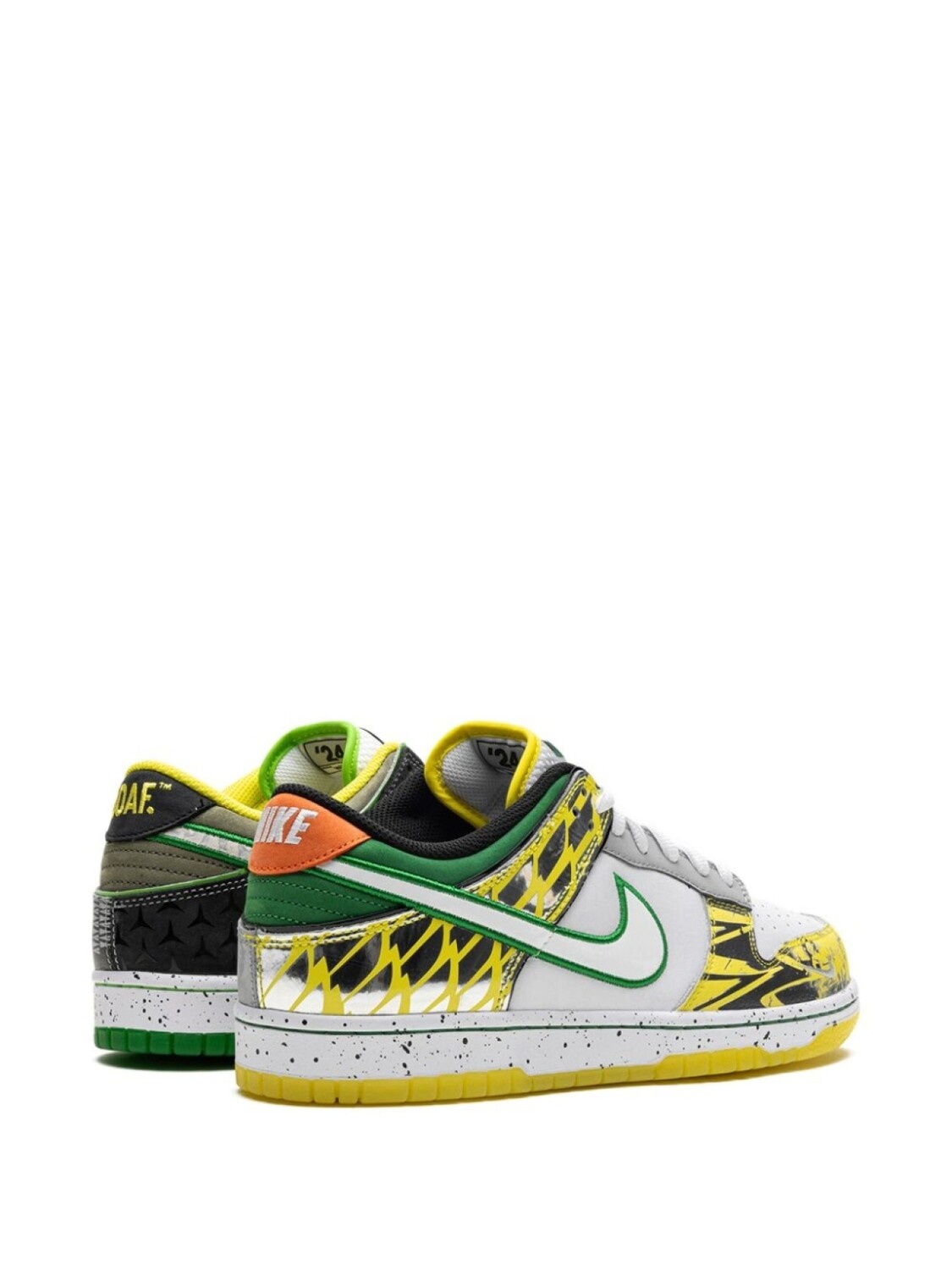 Кроссовки Dunk Low «What the Duck Away University of Oregon PE» Nike, белый — фото 3