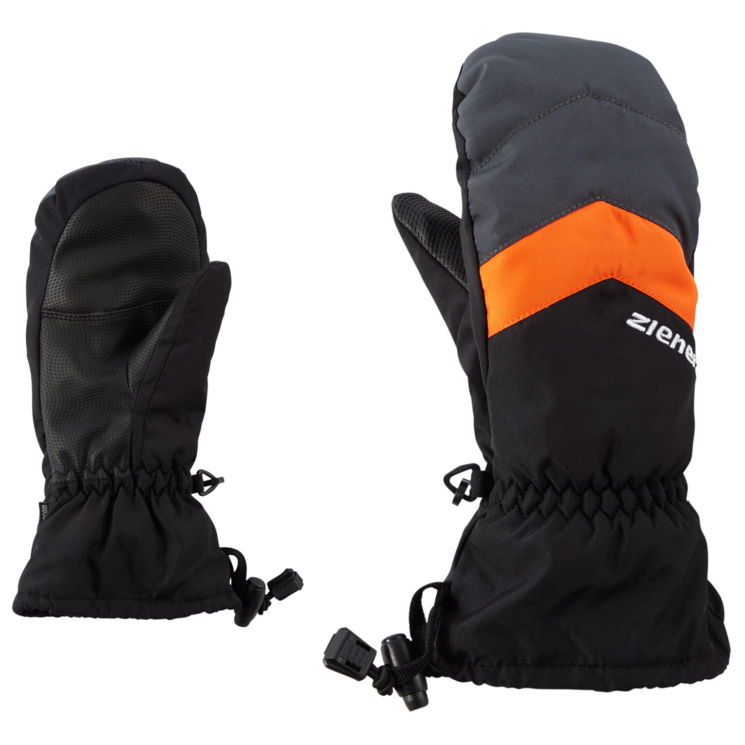 

Перчатки Ziener Lettero AS Mitten Glove Junior, цвет Black/Graphite