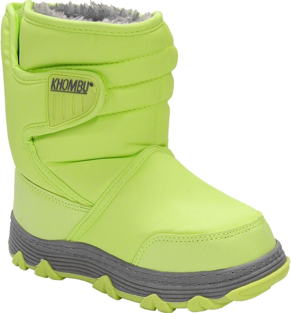 

Снежные ботинки Khombu Juniper (для малышей/детей постарше), Little Kid (4-8 Years) Lime