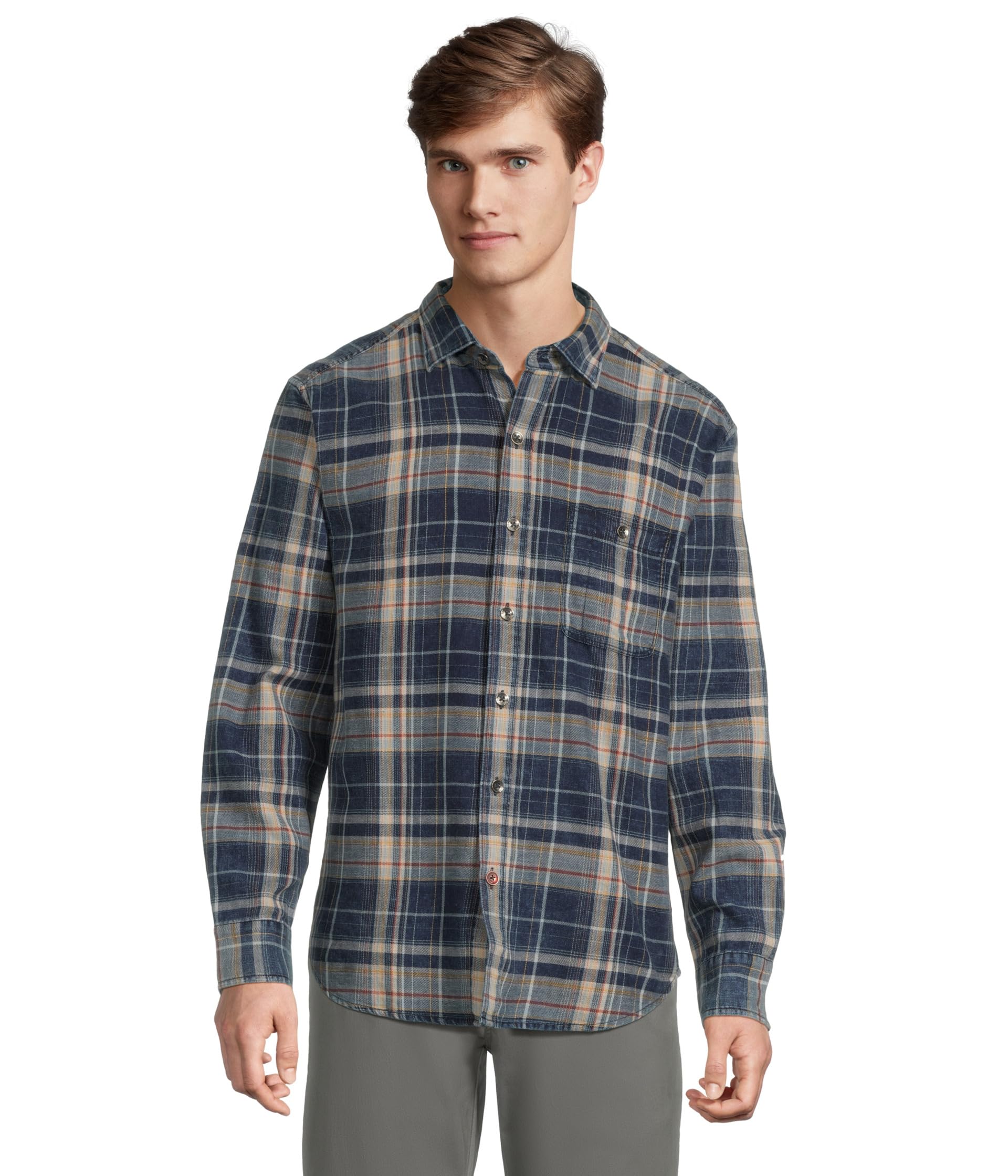 

Топ Tommy Bahama Baranco Plaid, цвет Vintage Indigo