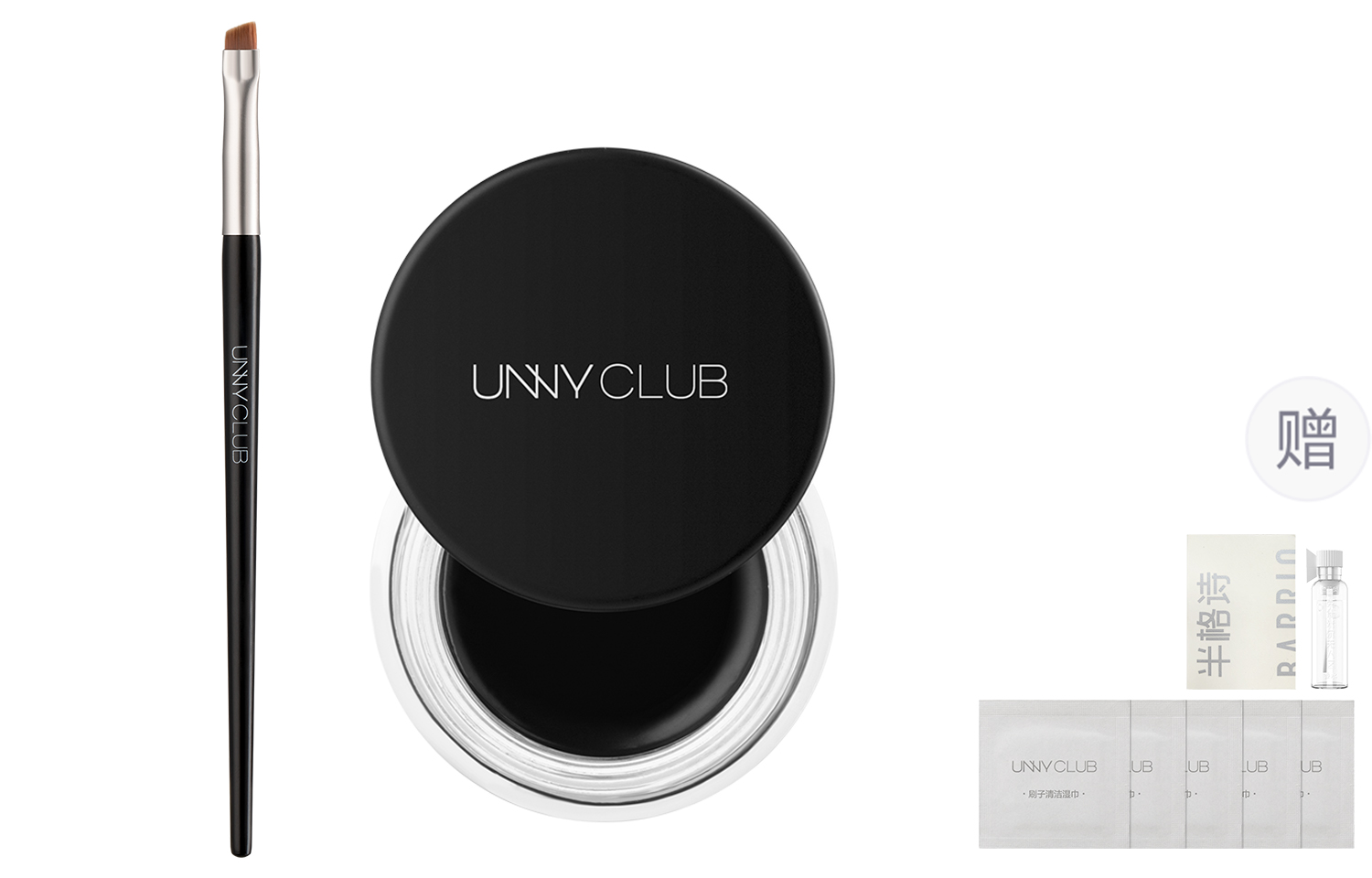 

Тушь для ресниц Unny Long Lasting Makeup водостойкая и легко наносится подводка для глаз карандаш 3 г в упаковке водостойкая и устойчивая к поту UNNY CLUB