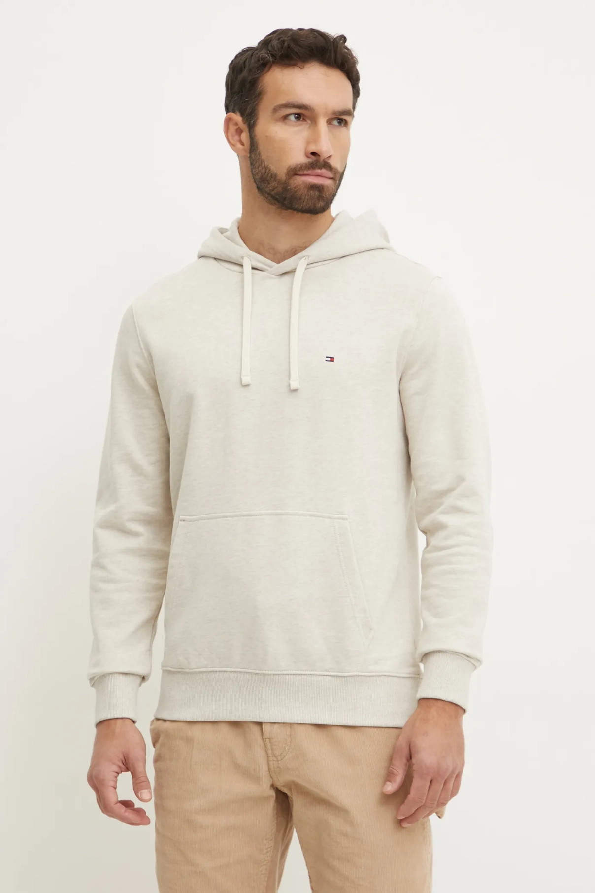 

Хлопковая толстовка Tommy Hilfiger, серый