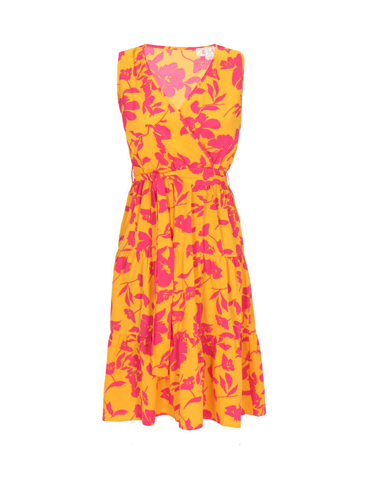 

IZIA Женское платье желтого многоцветного цвета