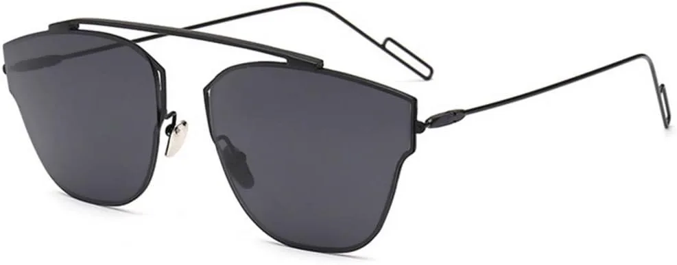 

Женские дизайнерские солнцезащитные очки OWL, металлические, модные, в стиле «кошачий глаз», авиаторы, ретро, ​​зеркальные и с дымчатыми линзами, 86013 Black Smoke