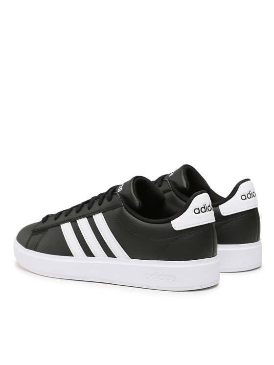 Кроссовки Grand Court Cloudfoam GW9196 Adidas, черный — фото 3