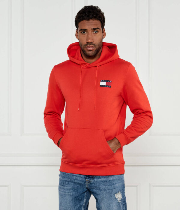 

Толстовка мужская Tommy Jeans с логотипом, красный