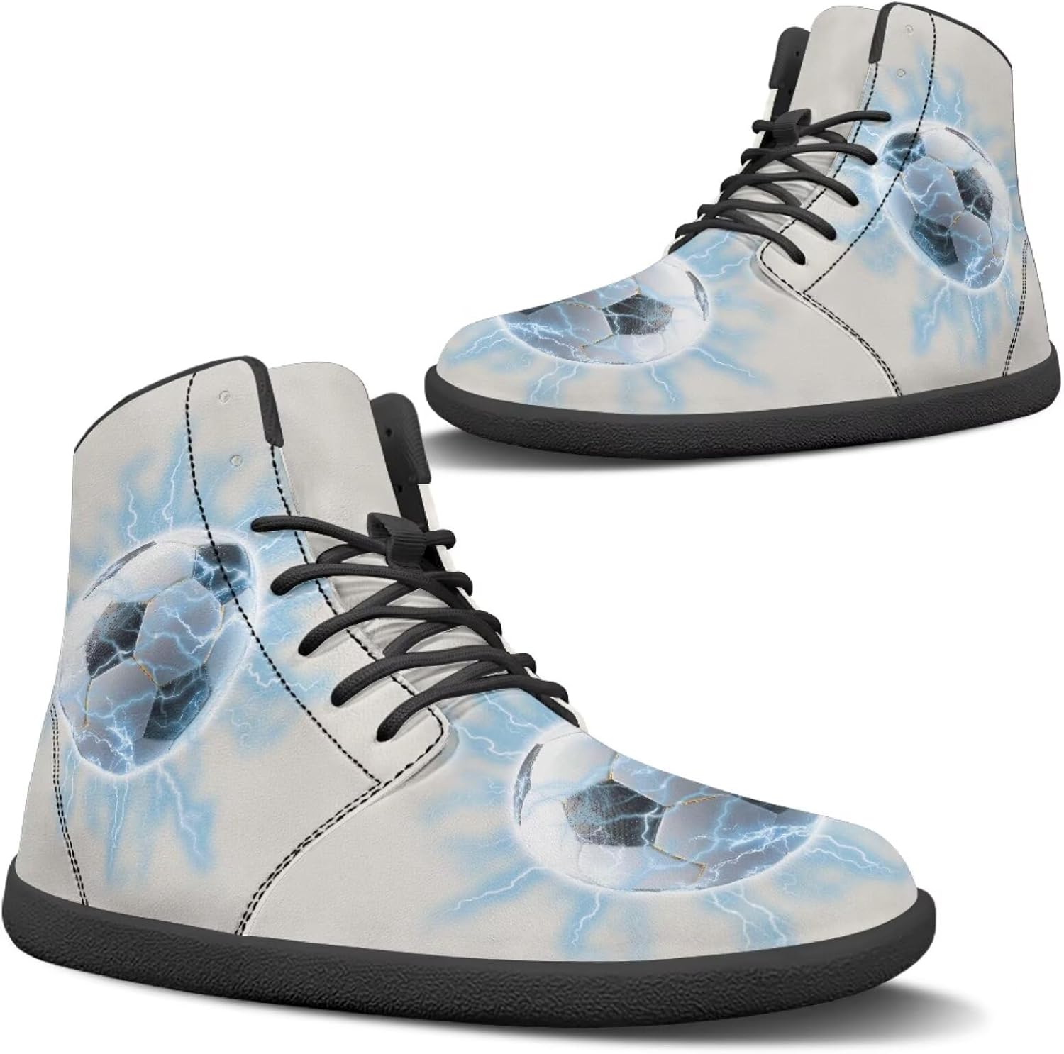 

Кроссовки для мужчин Binienty с кросс-тренингом, легкие высокие многофункциональные минималистичные спортивные туфли, Lightning Soccer