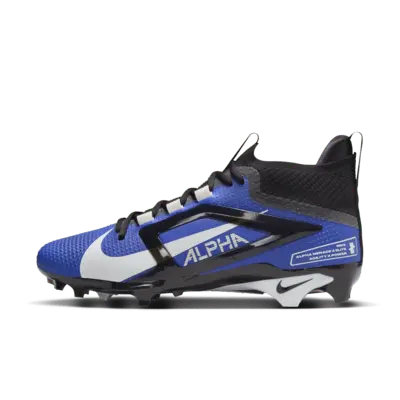 

Бутсы Nike Alpha Menace 4 Elite Football Cleats, цвет Hyper Royal/Midnight Navy/Black/White