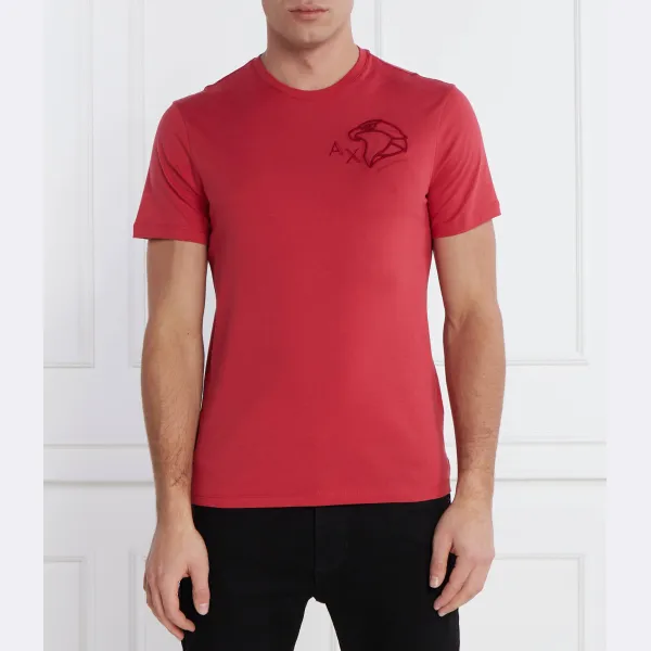 

Футболка стандартного кроя Armani Exchange, красный