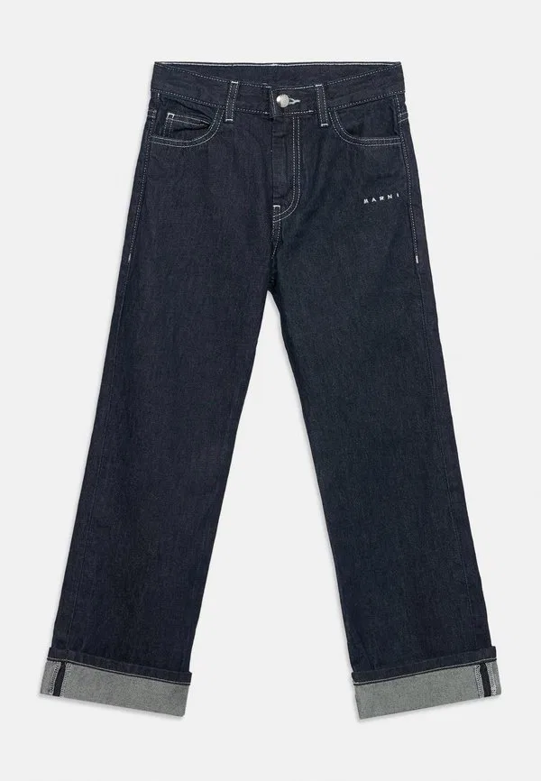 Джинсы прямого кроя, темно-синие Marni, Dark-Blue Denim — фото 3