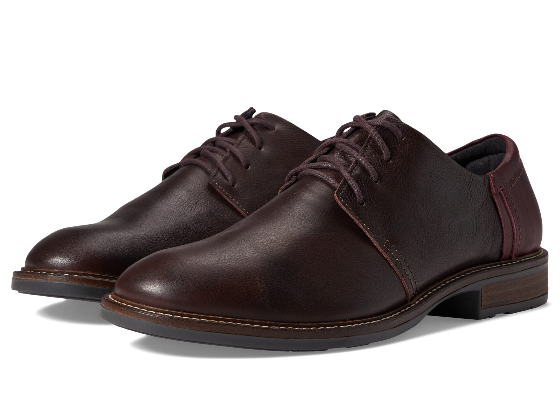 

Оксфорды Naot Chief, Soft Brown Leather/Soft Bordeaux Leather