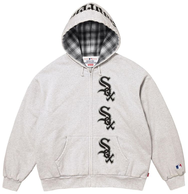 

Толстовка Supreme x Chicago White Sox на молнии с капюшоном