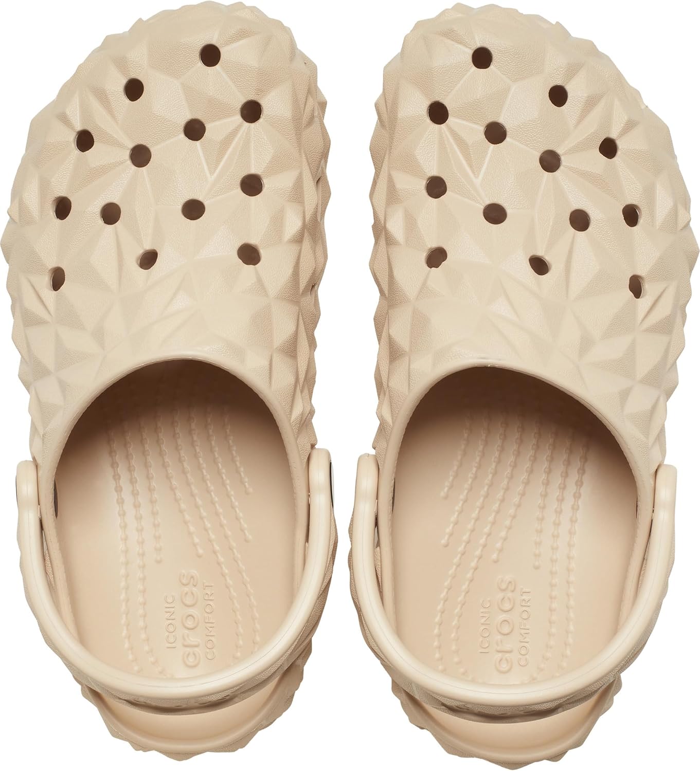 Унисекс сабо Crocs Classic Geometric, 7 Women/5 Men Shitake — фото 2