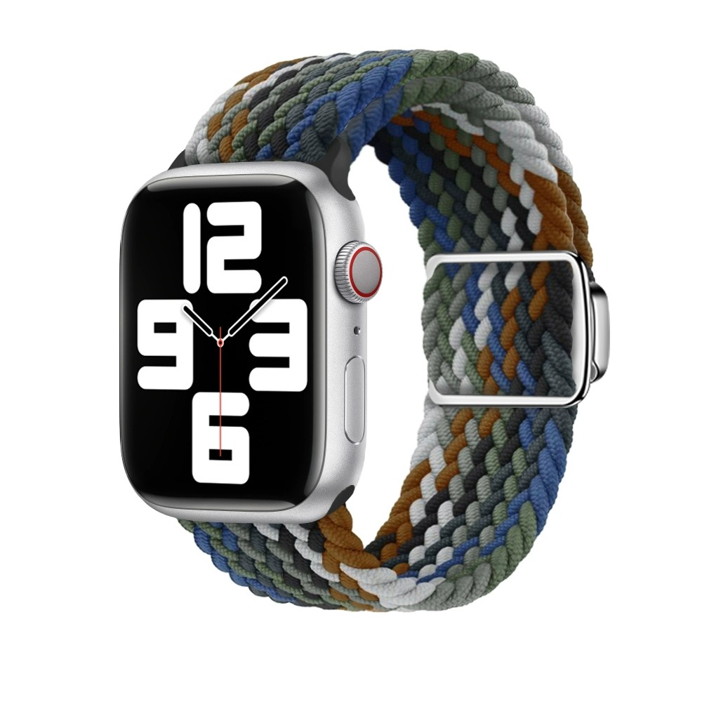 

Biaodaige Часы Strap Apple Compatibility Fabric Material, Denim Multicolor