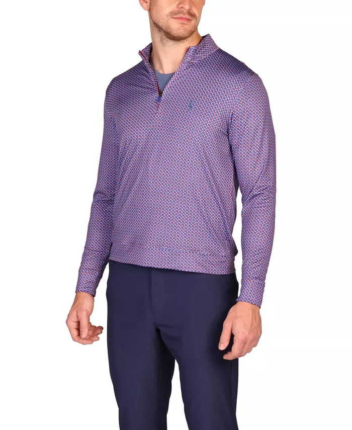 

Мужская футбольная куртка Performance Quarter Zip Tailorbyrd, красный