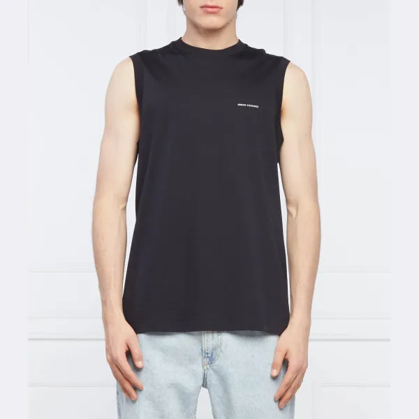 

Майка стандартного кроя Armani Exchange, синий