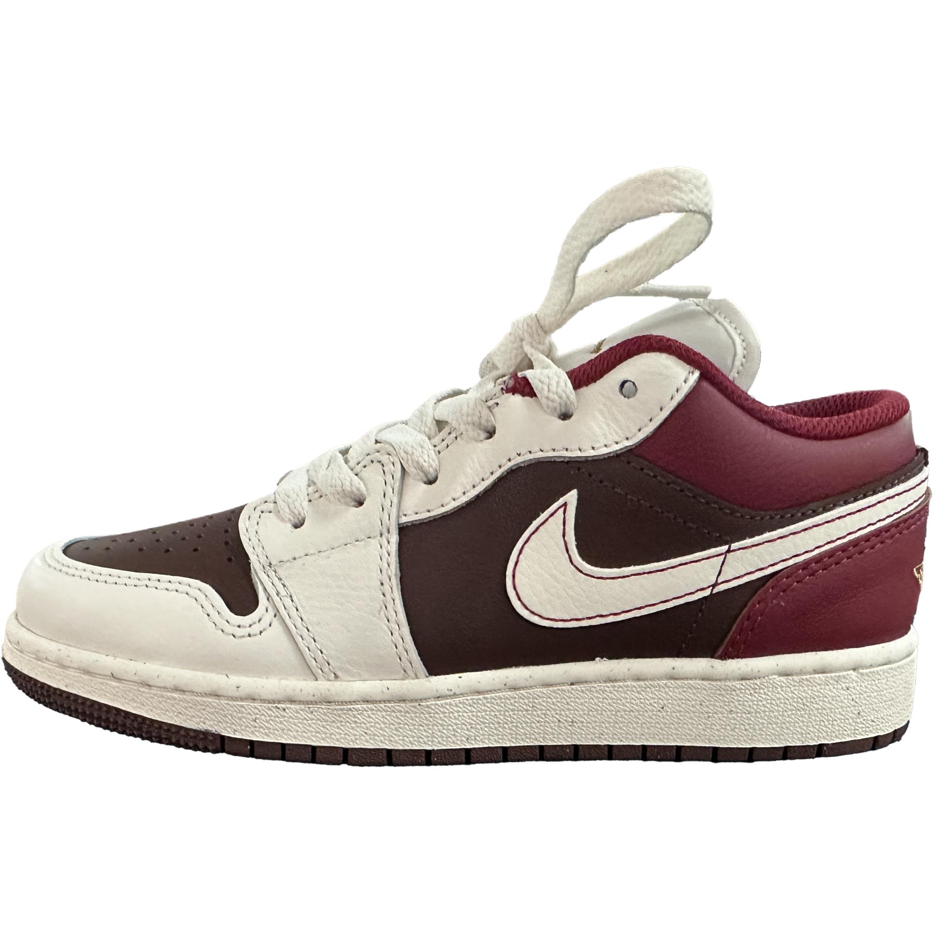 Jordan Детские баскетбольные кроссовки Air 1 Low top, цвет экрю — фото 3
