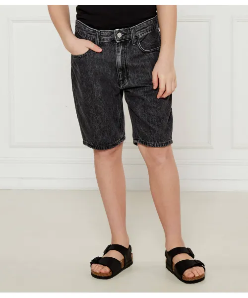 

Джинсовые шорты Regular fit Calvin Klein Jeans, черный