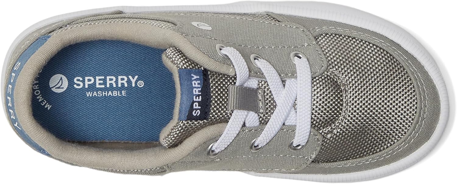 Кроссовки Sperry Unisex-Child Boardwalk для детей, моющиеся, серый — фото 3