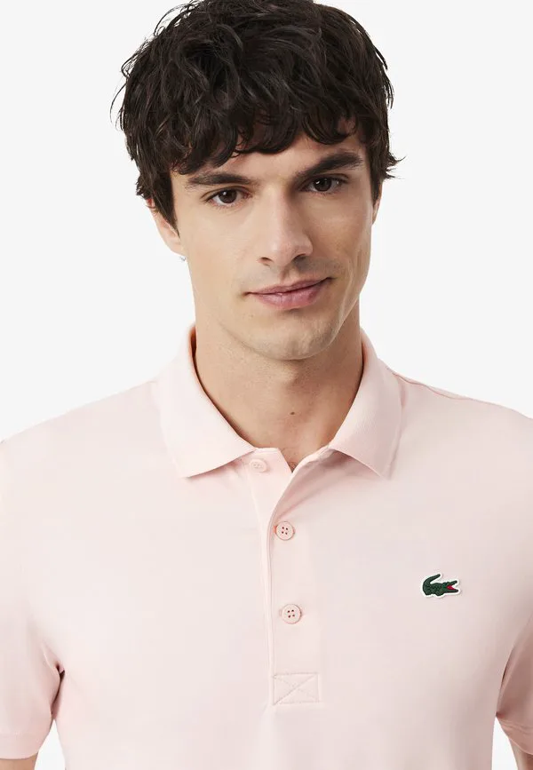 Рубашка поло Lacoste, Rose Pale-T — фото 4