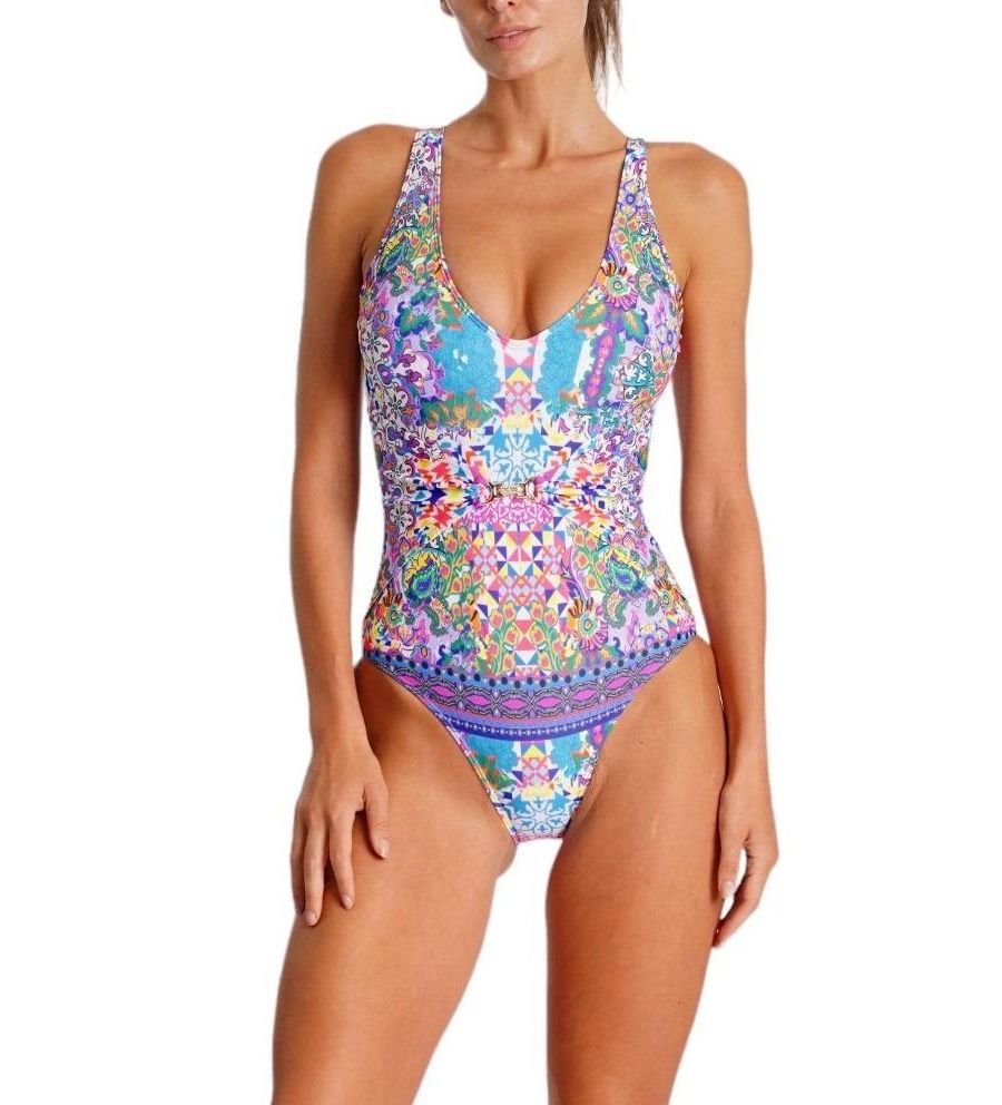 

Женский слитный купальник с вырезами La Moda Clothing, No Color