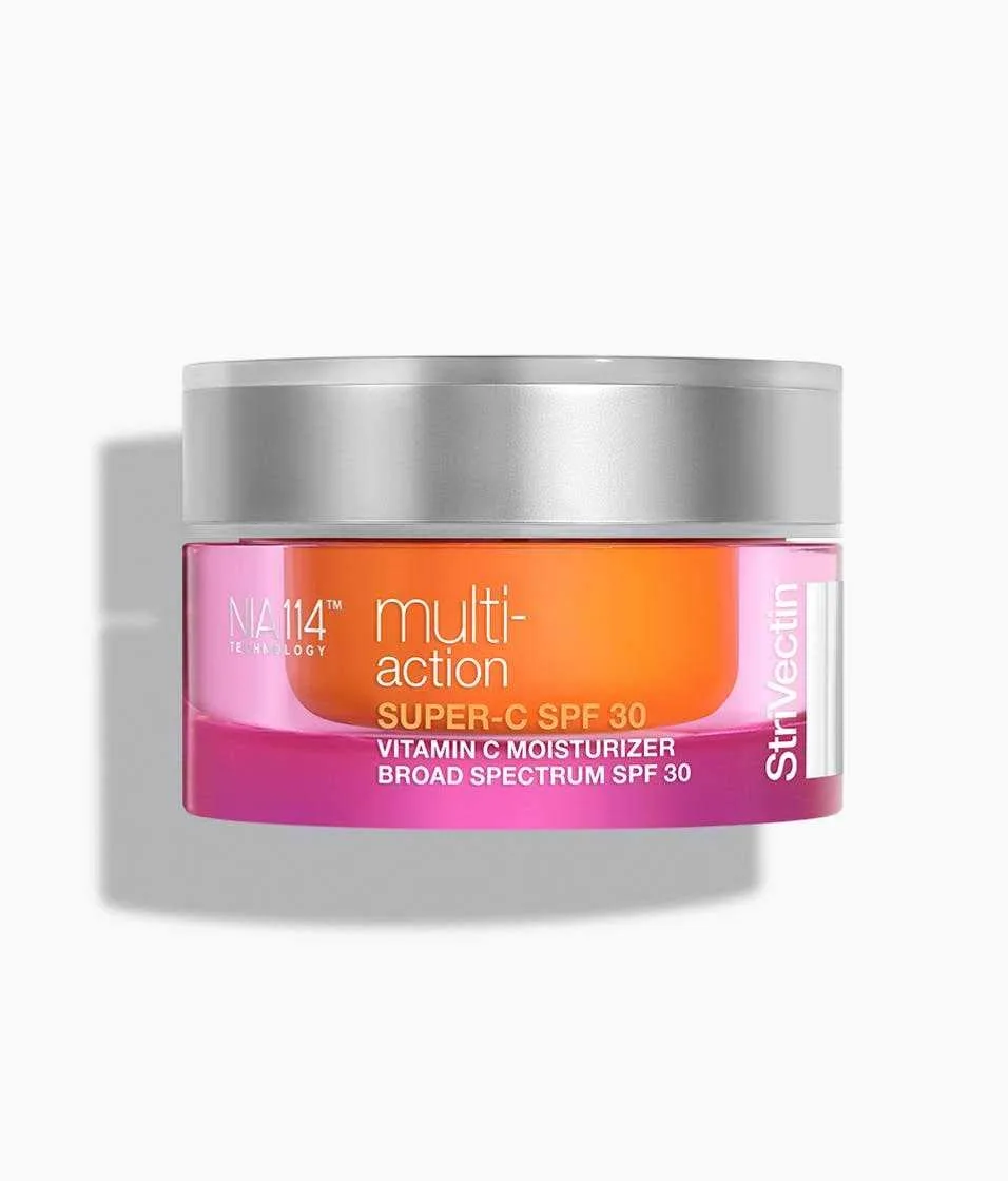 Крем для лица SPF STRIVECTIN Увлажняющий Multi-Action Super-C с витамином С, осветляющий и разглаживающий мелкие
