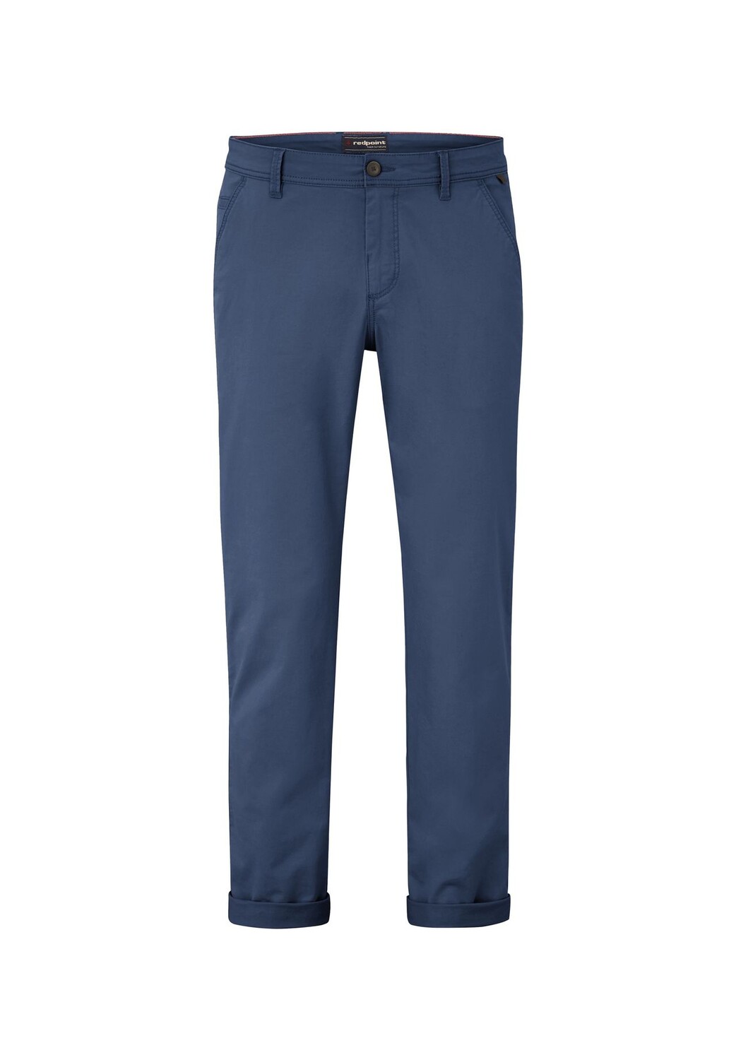 

Свободные брюки-чиносы прямого кроя с стрейчем ODESSA redpoint, синий