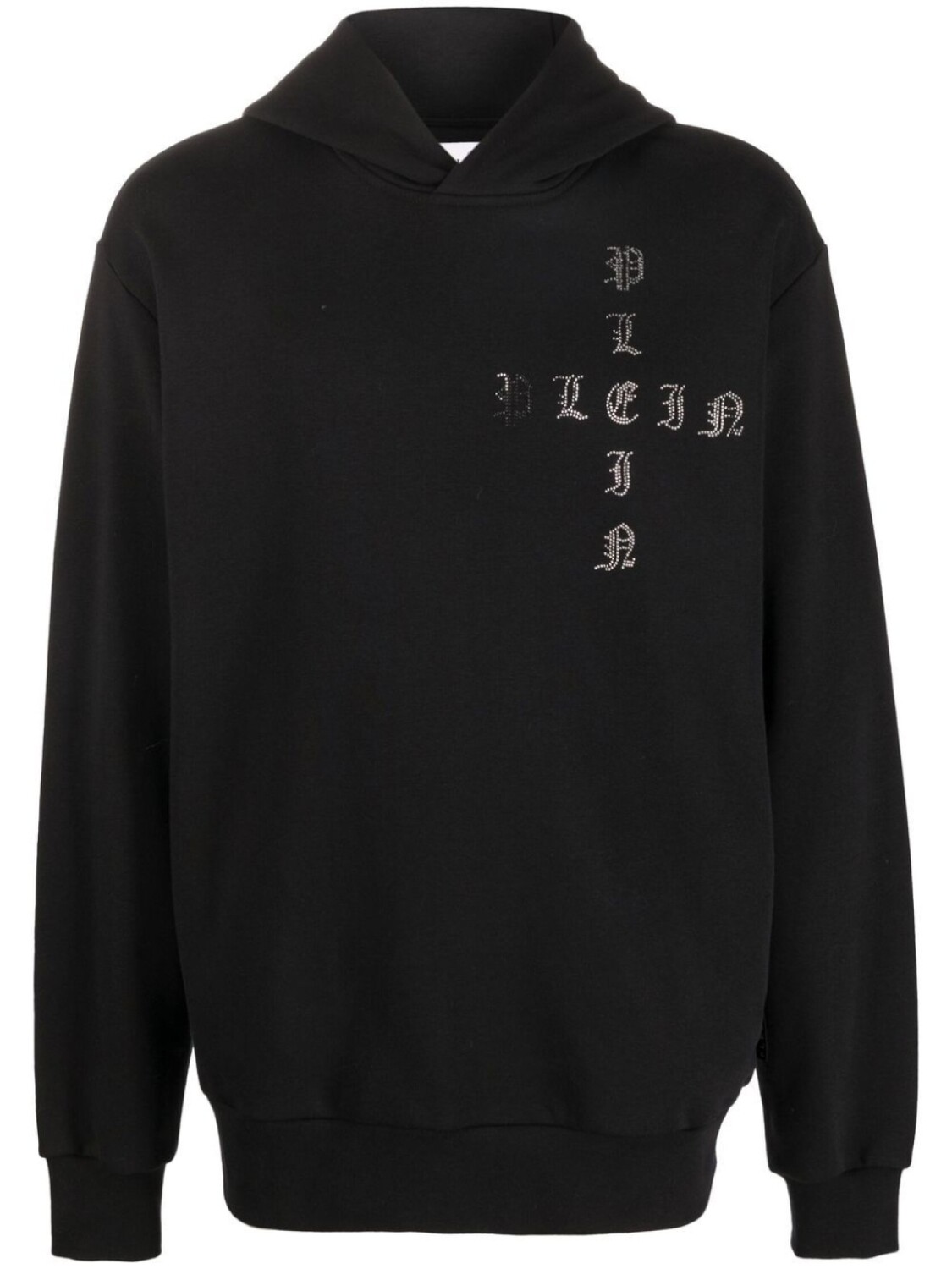 

Philipp Plein худи Gothic Plein с длинными рукавами, черный