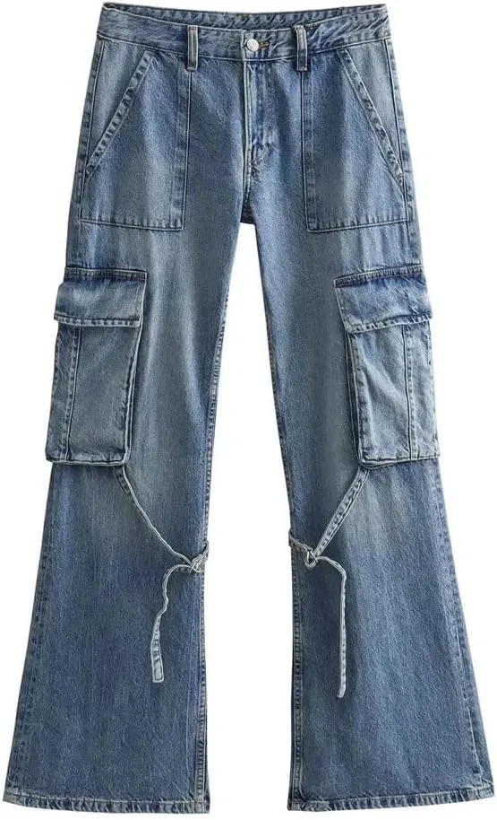 Джинсы с карманом, Pants1 — фото 3
