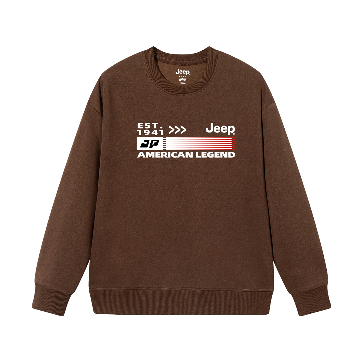 

Детский свитшот с круглым вырезом Moderate Jeep, coffee