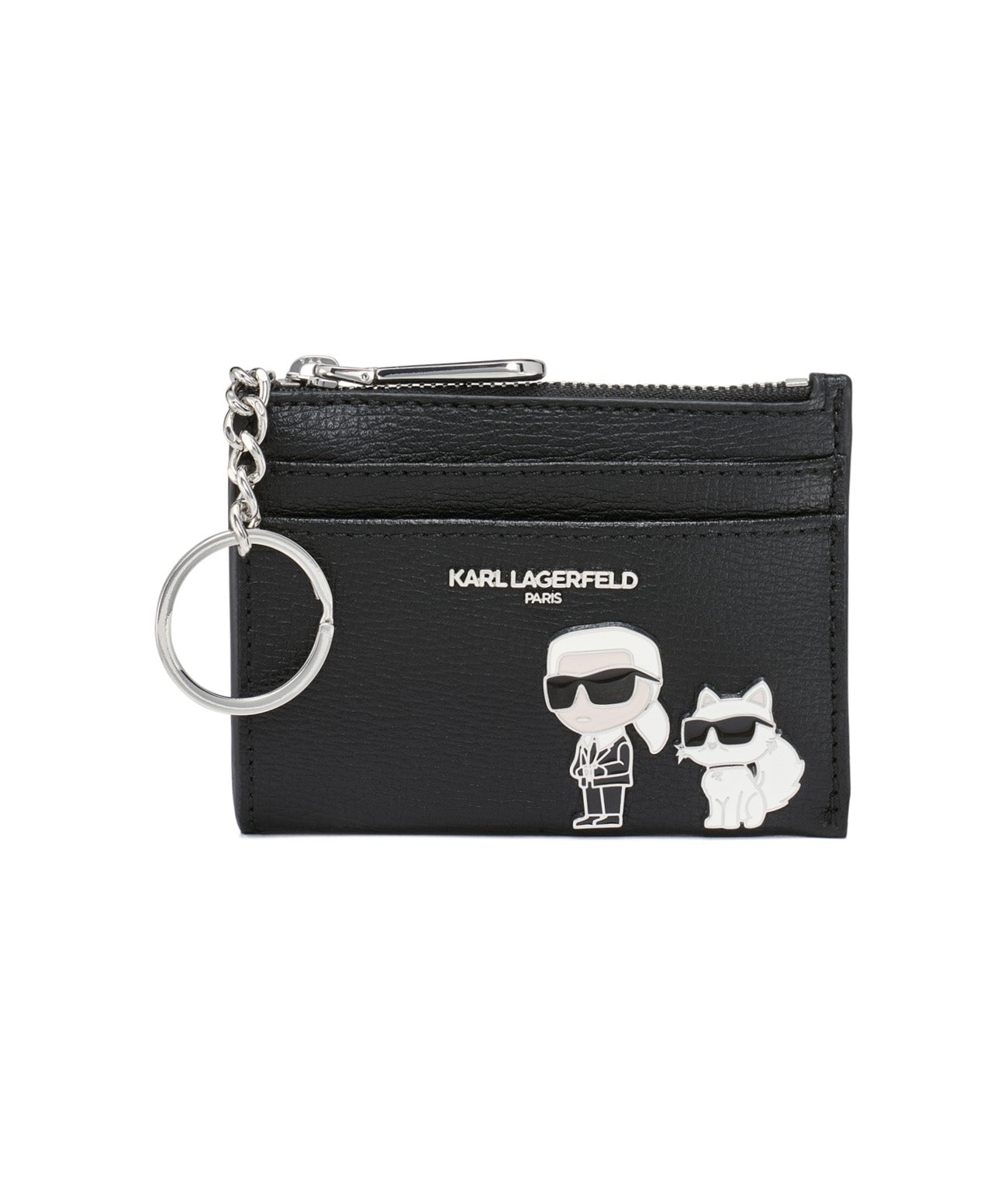 

Чехол для карточек duo euro pin KARL LAGERFELD PARIS, черный