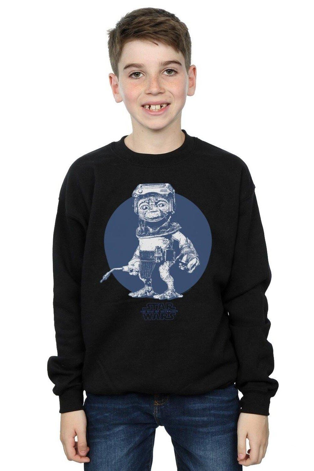

Моно-толстовка The Rise Of Skywalker Babu Frik Star Wars, черный