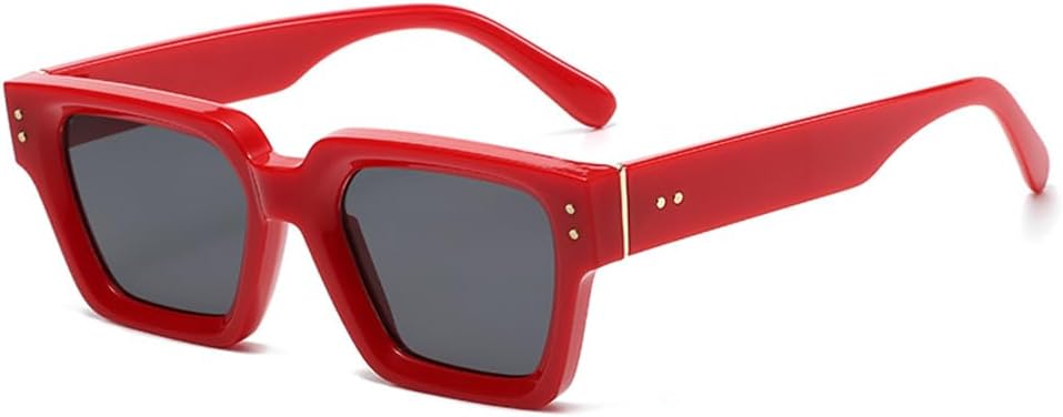 

Женские солнцезащитные очки в модном стиле с градиентным цветом, заклепками, зеркальным покрытием, защитой от УФ-излучения UV400 для использования на открытом воздухе KTUCN, 11